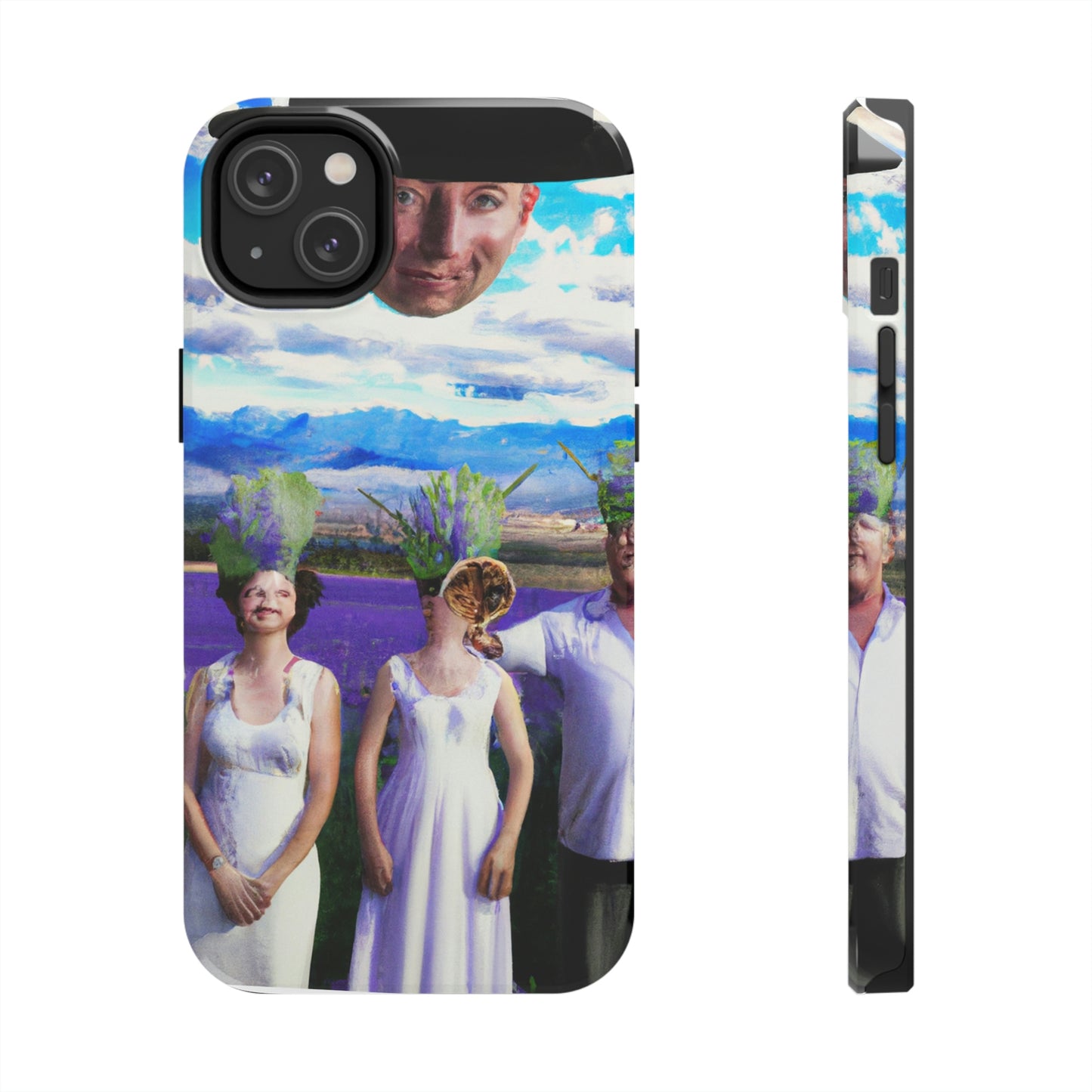 "Lavender Family Reunion: A Blooming Celebration" - The Alien Tough Phone Cases