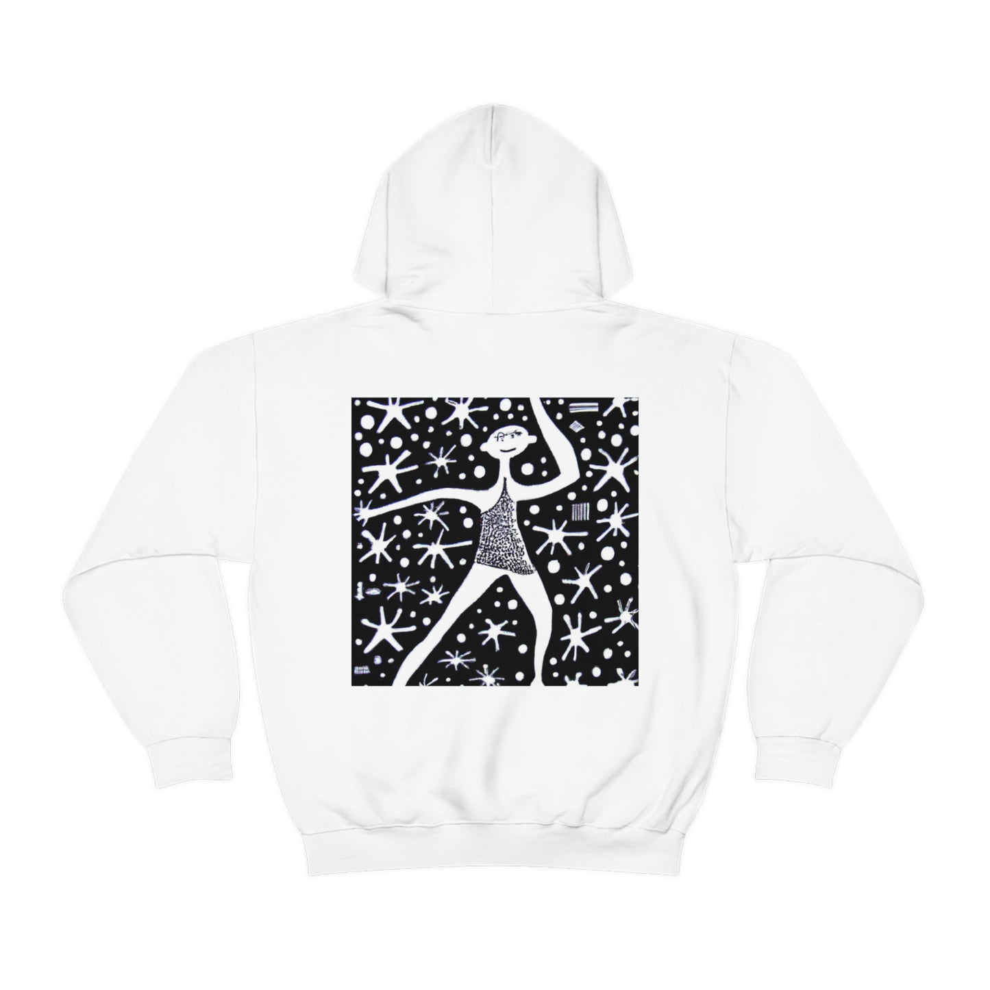 „Dancing Among the Galactic Light“ – The Alien Unisex Hoodie