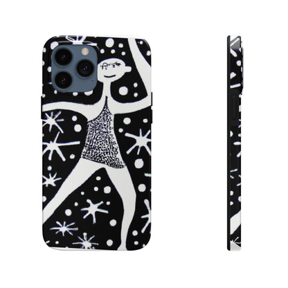 "Dancing Among the Galactic Light" - The Alien Tough Phone Cases