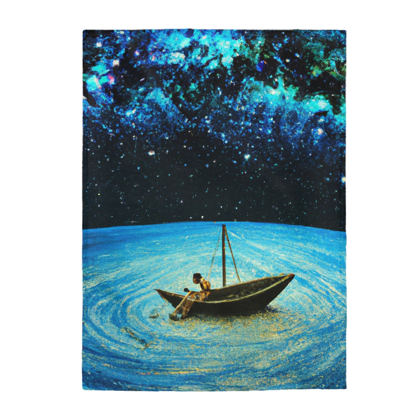 "A Voyage of Starlight". - The Alien Velveteen Plush Blanket