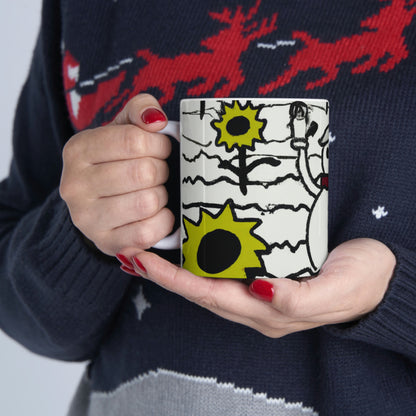 "An Oasis of Frost and Sun" - Taza de cerámica The Alien 11 oz