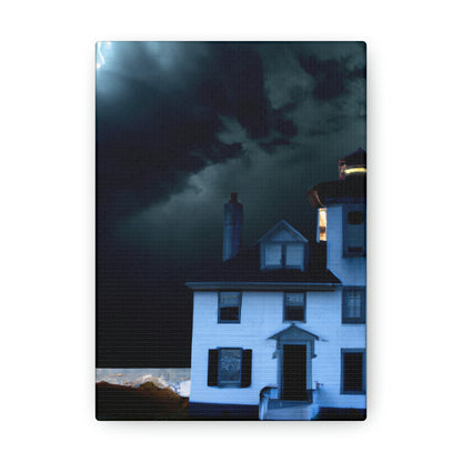 "The Lighthouse in the Storm" - The Alien Canva