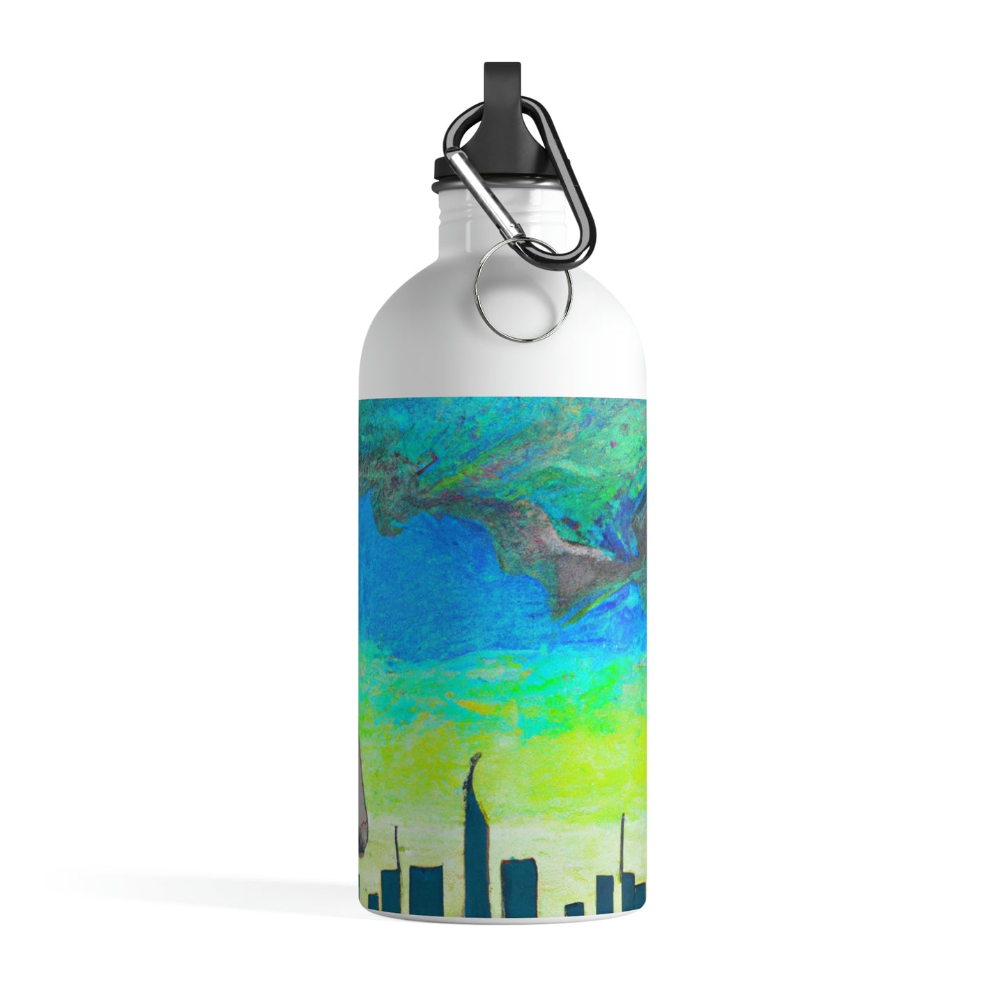 "Majestic Morning Reflections" - The Alien Stainless Steel Water Bottle