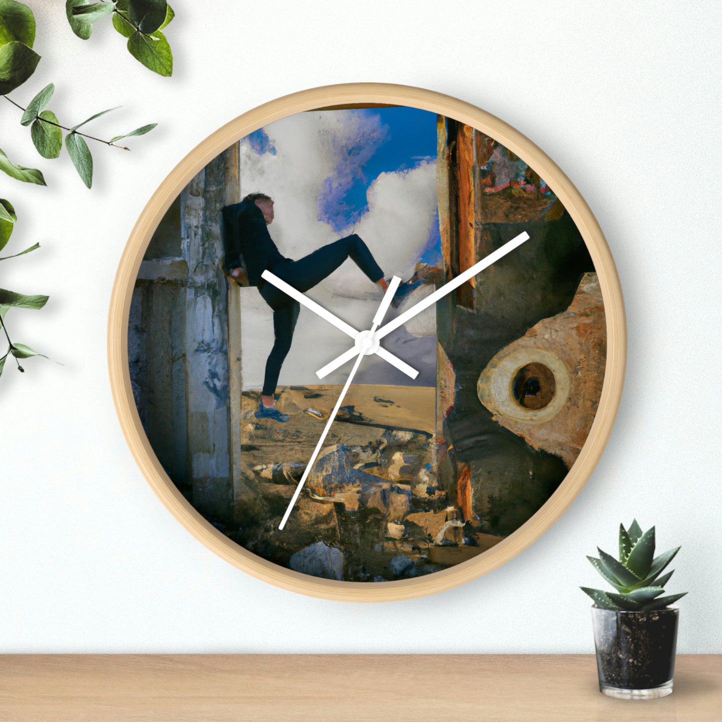 "A Journey Into Forgotten Relics" - The Alien Wall Clock