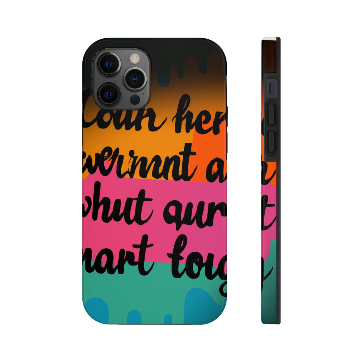 "Brave in the Face of Nightmares" - Die Alien Tough Phone Cases