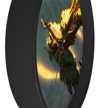 "Dragón descendente" - El reloj de pared alienígena