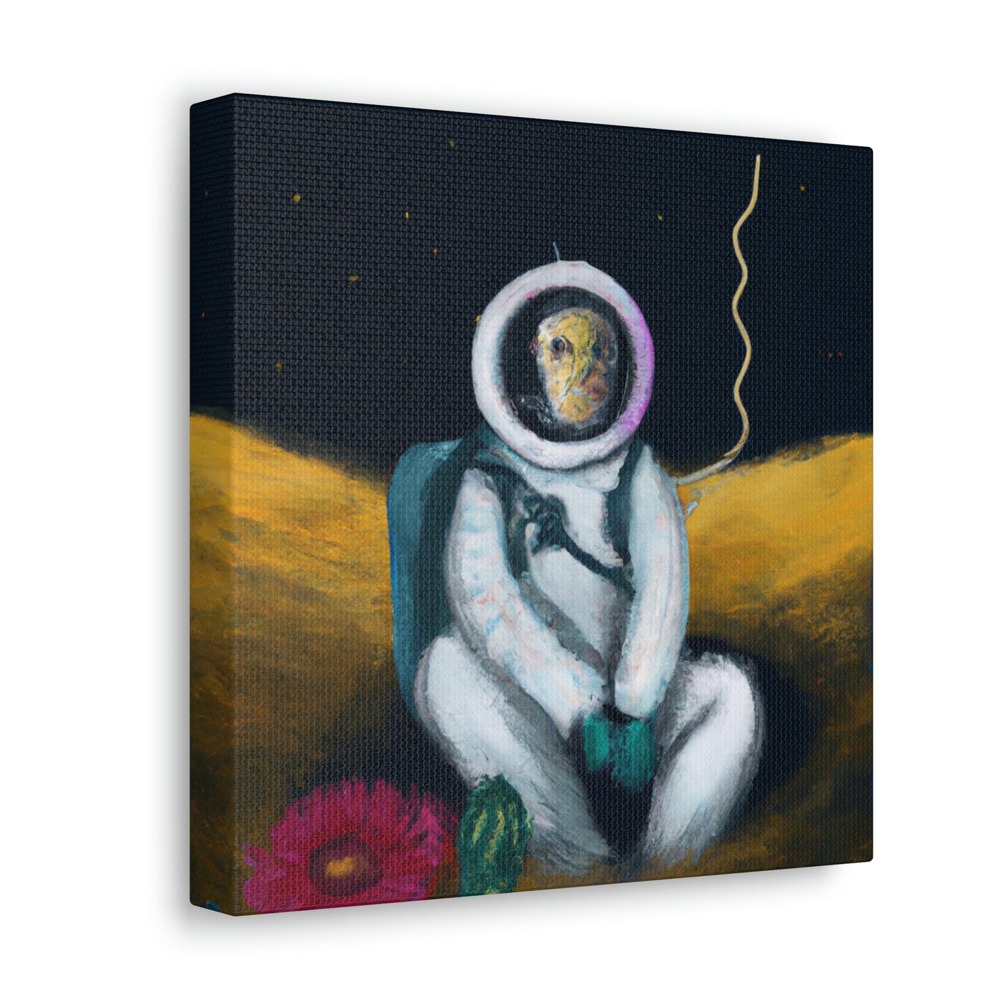 "Alone in the Dark: A Solitary Astronaut's Survival" - The Alien Canva