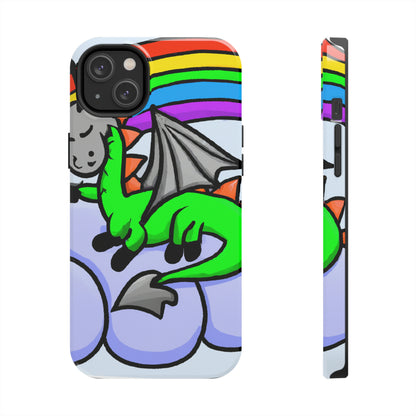 "A Dreamy Dragon's Nap" - The Alien Tough Phone Cases