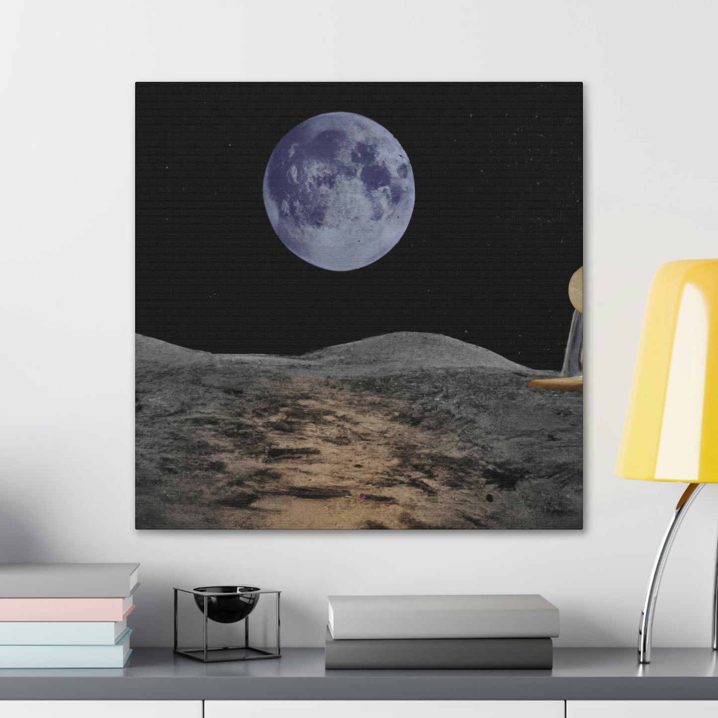 "Reise zum Mond - Erkundung einer Mondlandung" - The Alien Canva