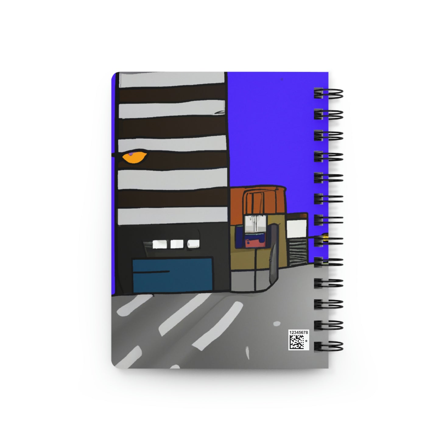 "Alien Misadventure in the City" - The Alien Spiral Bound Journal