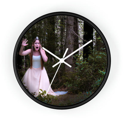 Lost Princess and the Dense Forest Tiara - The Alien Wall Clock