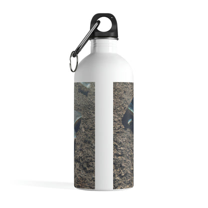 "Glimmer of Broken Glass" - The Alien Stainless Steel Water Bottle