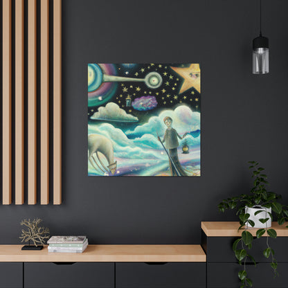 "Ein Meer aus Diamanten in der Nacht" - The Alien Canva