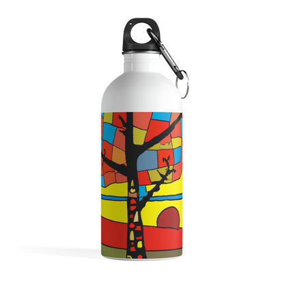 "Lonely Autumn Glow" - The Alien Stainless Steel Water Bottle