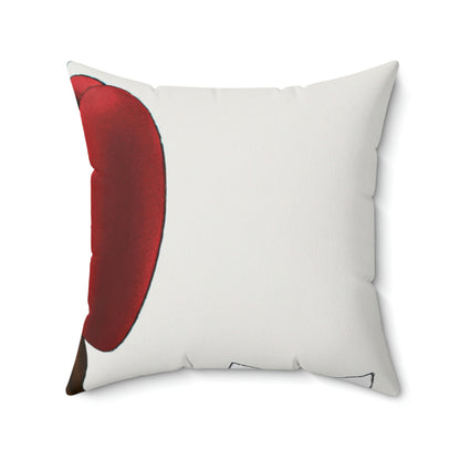 "The Roguish Apple Tree" - The Alien Square Pillow