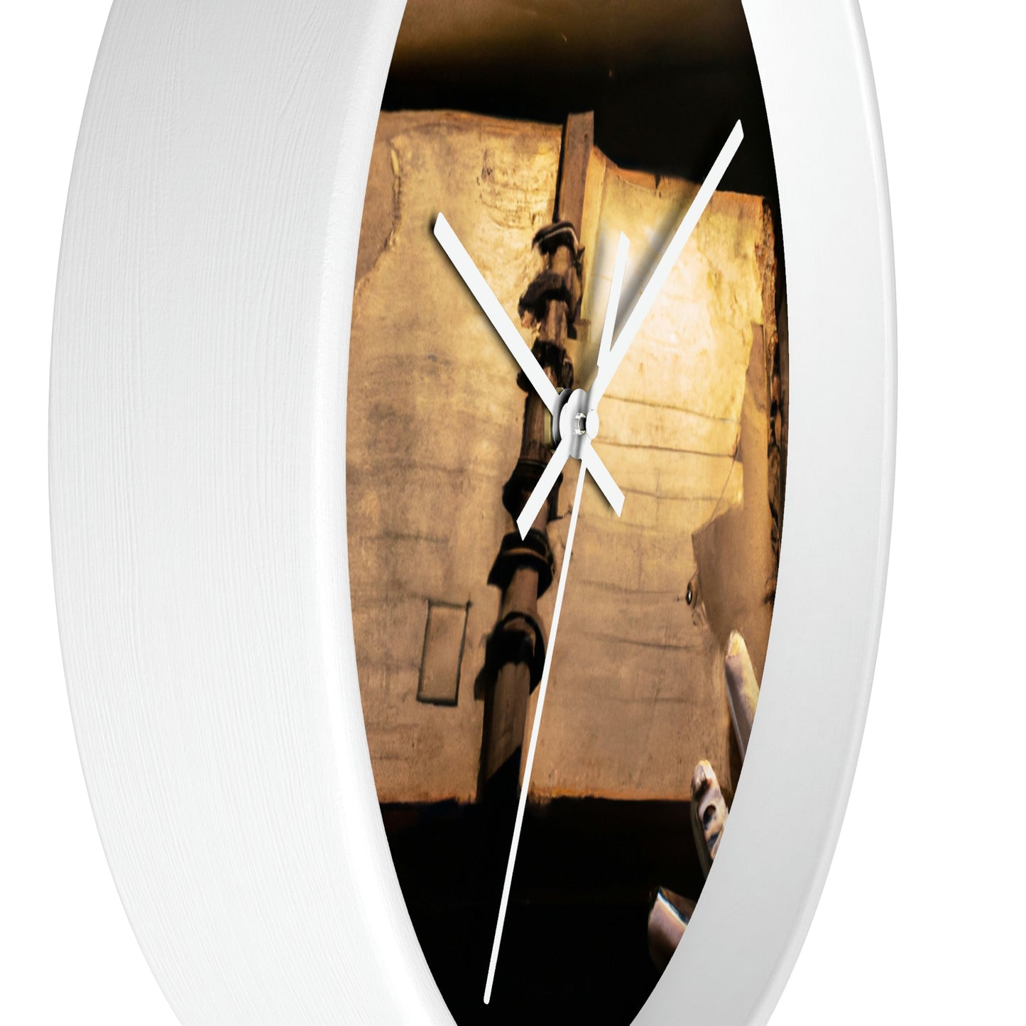 "The Attic's Ancient Secrets" - The Alien Wall Clock