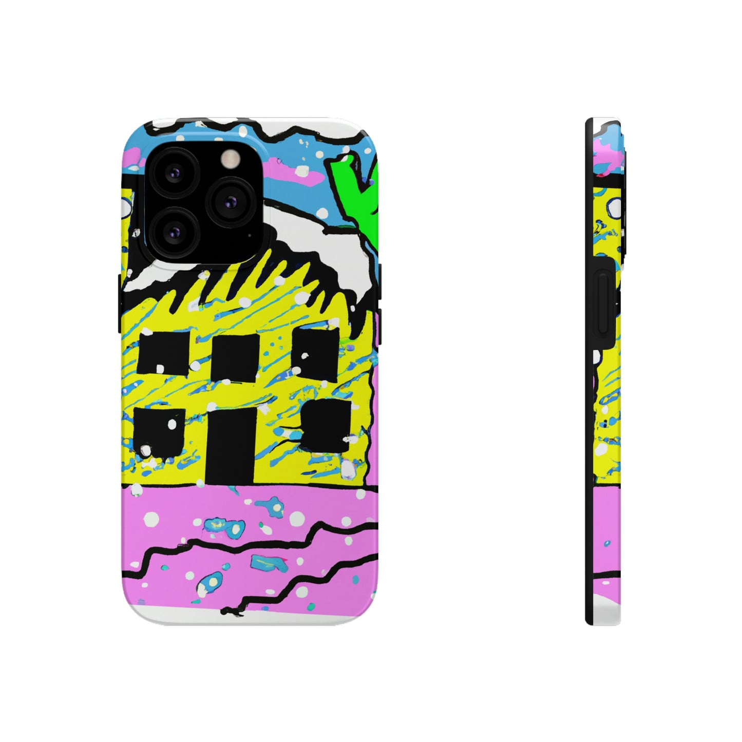 "Desolate Winter Dwelling" - The Alien Tough Phone Cases