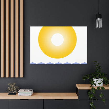 Sunrise Artist - Canvas