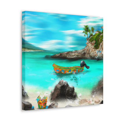 "Caribbean Fiesta on the Beach - A Digital Exploration of Mexican Culture" - The Alien Canva