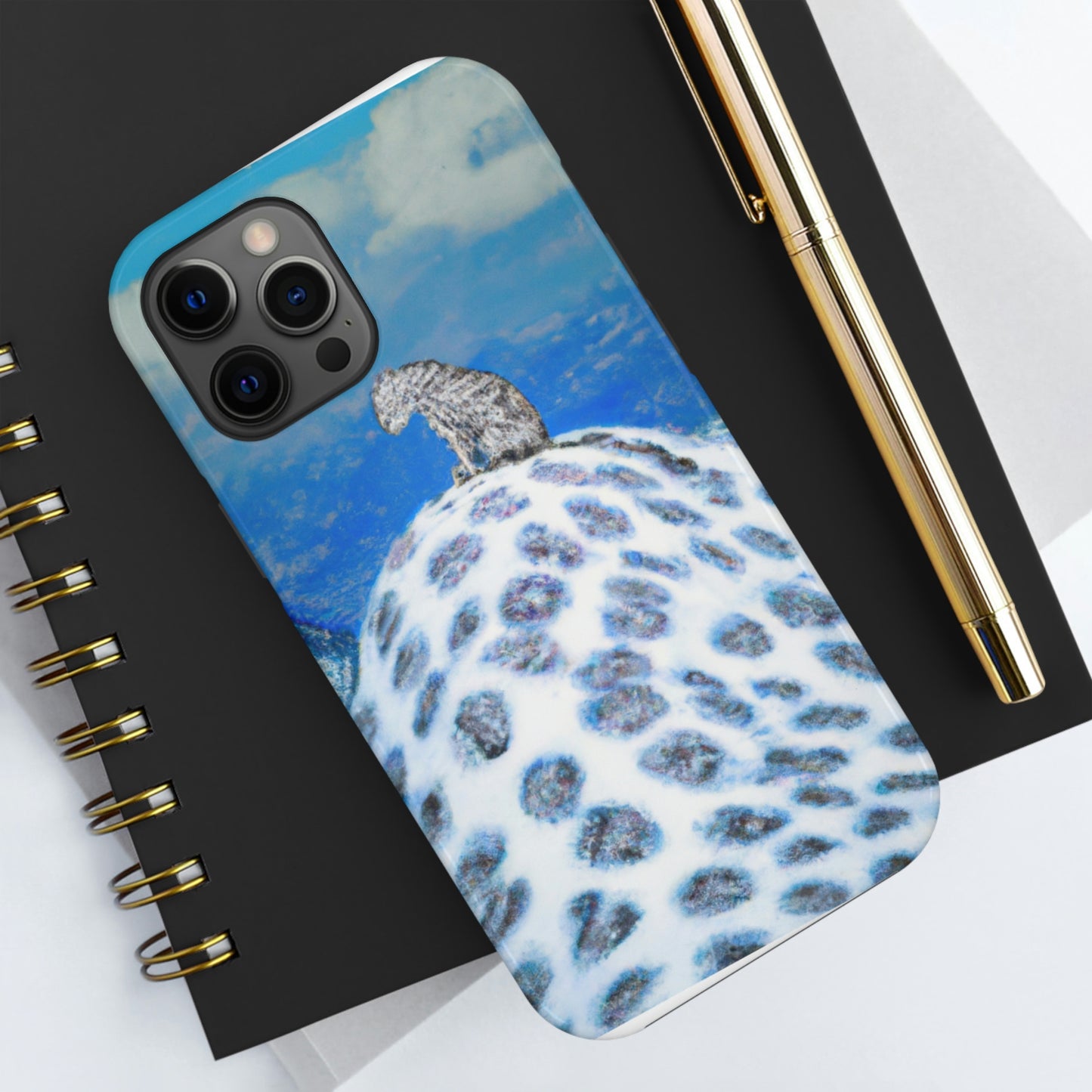 "Perca solitaria del leopardo de las nieves" - Las fundas para teléfonos Alien Tough