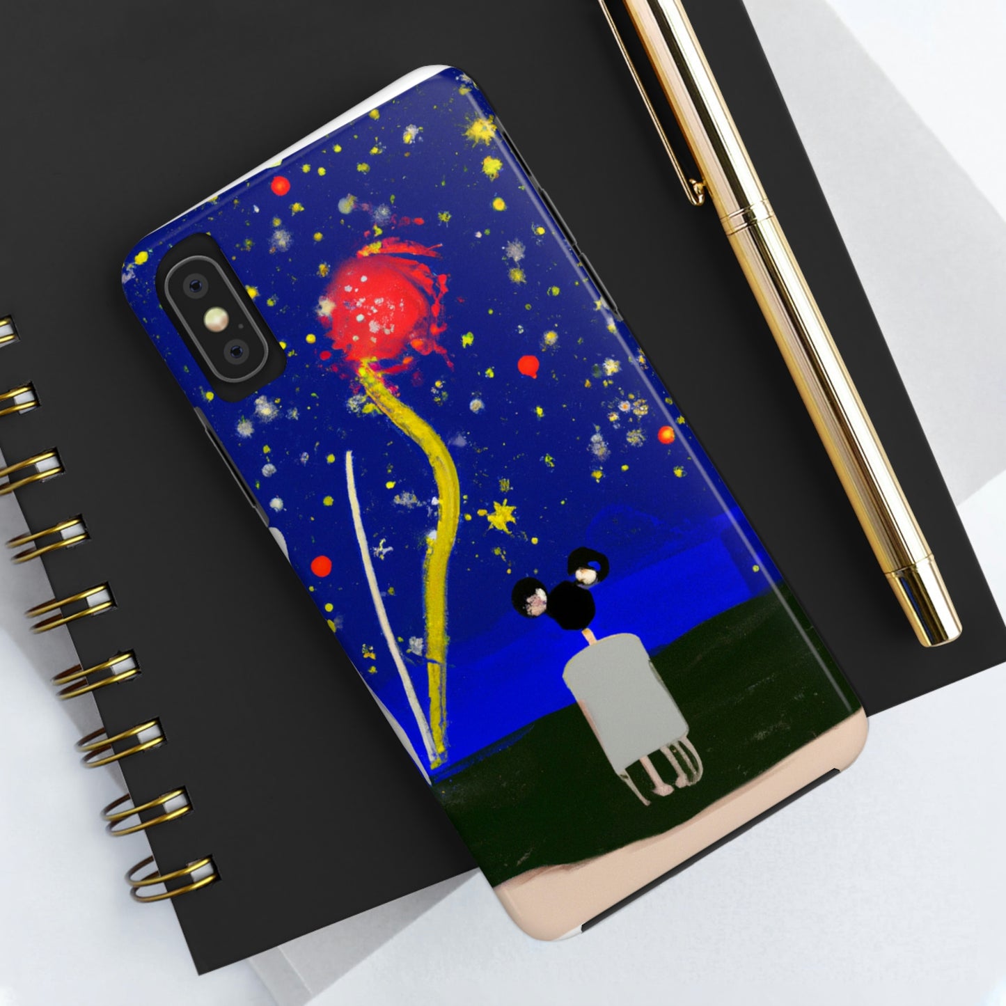 "A Spark of Solitude" - The Alien Tough Phone Cases