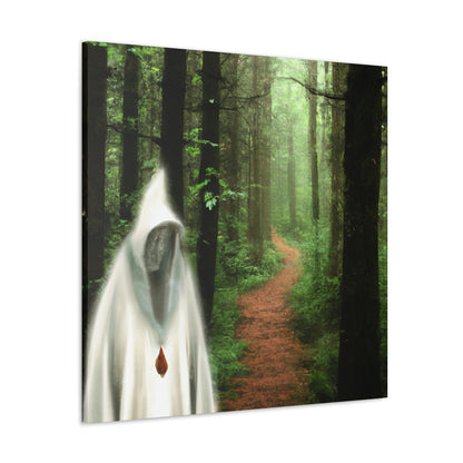 The Mysterious Forest Guide - The Alien Canva