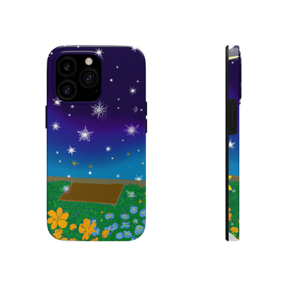 "A Celestial Garden of Color" - The Alien Tough Phone Cases