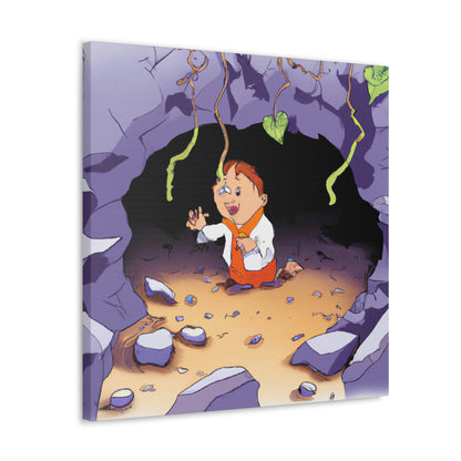 "The Mysterious Cave of Little Billy" - The Alien Canva