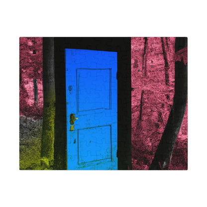 The Enigmatic Door of the Forest - The Alien Jigsaw Puzzle