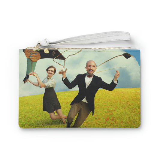 "A Kite Day in the Meadow" - The Alien Clutch Bag