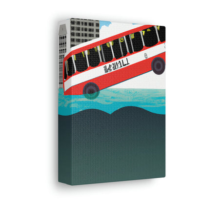 "The Great Escape: Flying the Bus Out of a Sinking City" - The Alien Canva