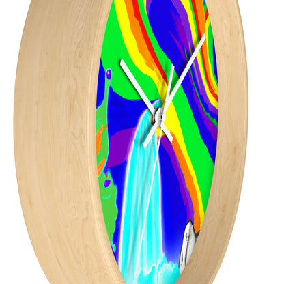 "Dancing Amongst the Splendor" - The Alien Wall Clock