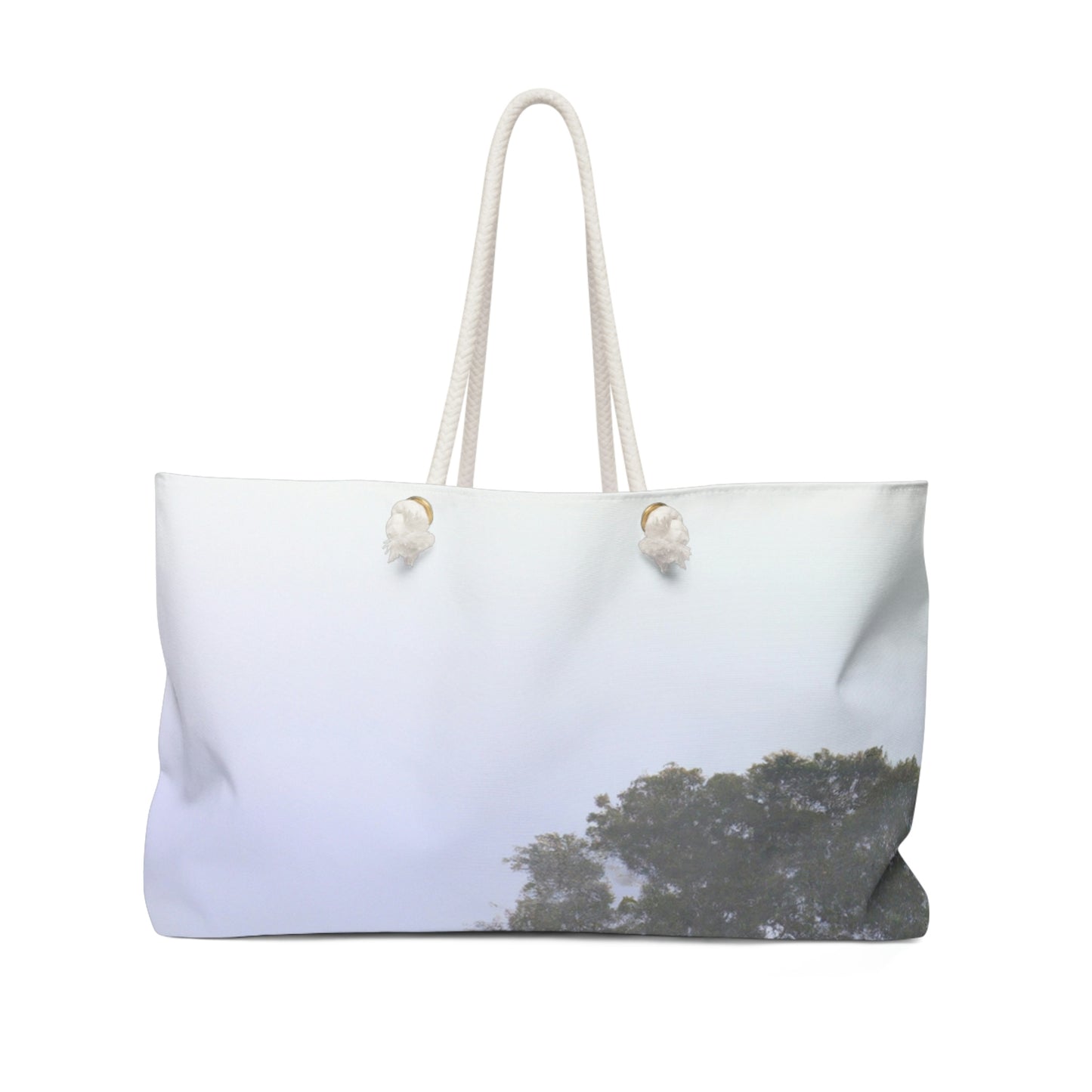 The Lonely Tree in the Foggy Meadow - The Alien Weekender Bag