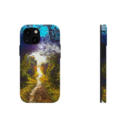 "A Beam of Light on a Forgotten Path" - The Alien Tough Phone Cases