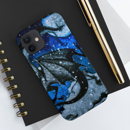 "Frosted Moonlight Dragon" - Die Alien Tough Phone Cases