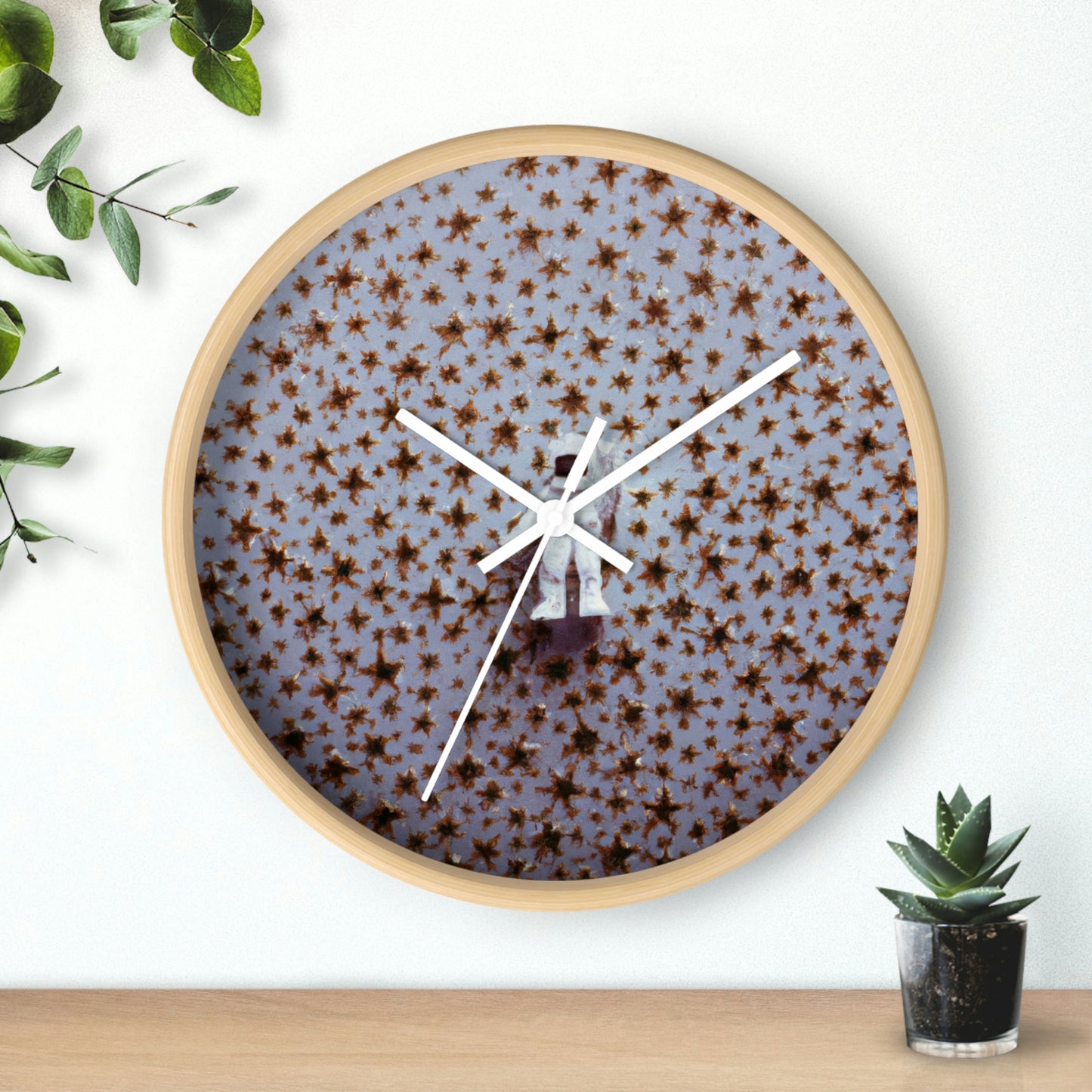 "A Small Adventurer Among Giant Stars" - The Alien Wall Clock