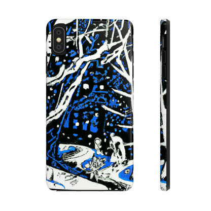 Snowy Forest Night: A Fairytale Odyssey - The Alien Tough Phone Cases