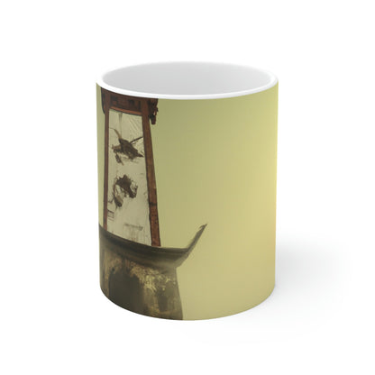 "Ghostly Beacon in the Fog" - Taza de cerámica The Alien 11 oz