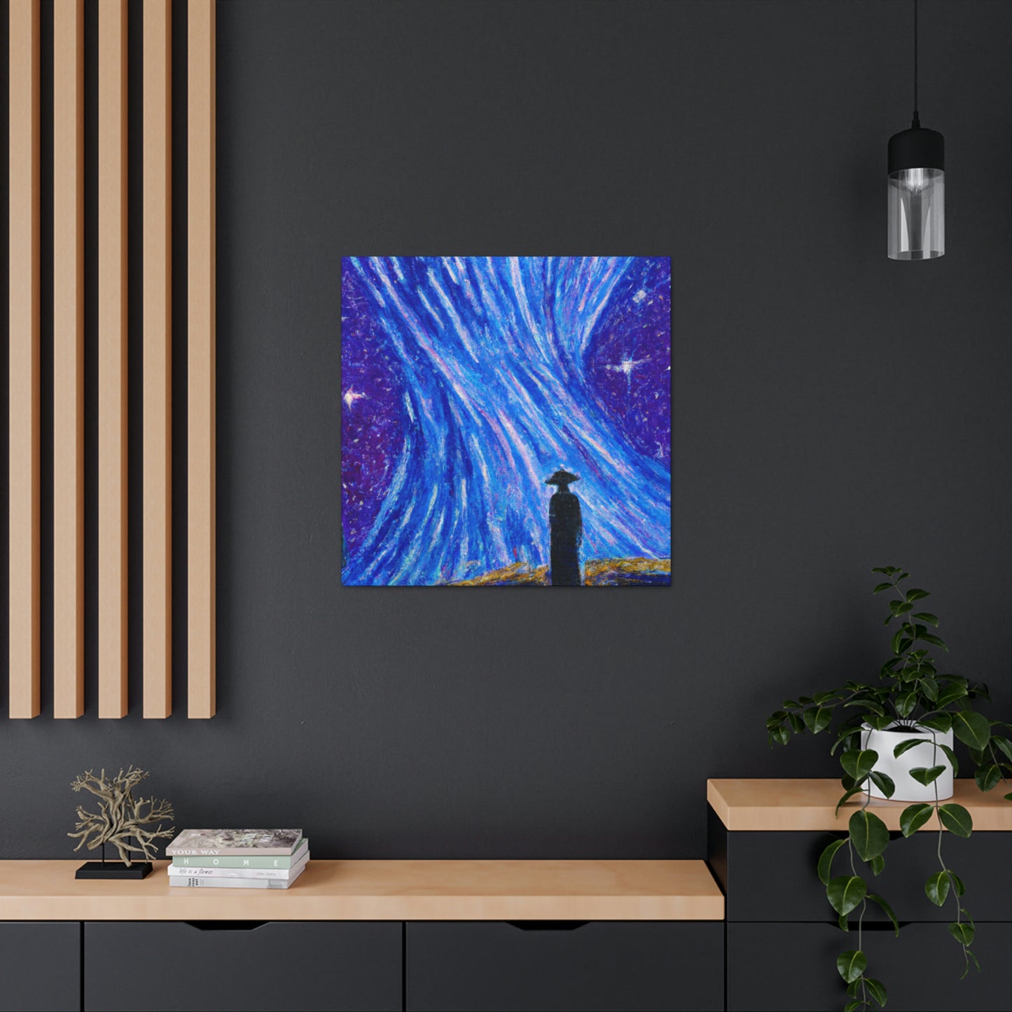 "Un consuelo iluminado por las estrellas" - The Alien Canva