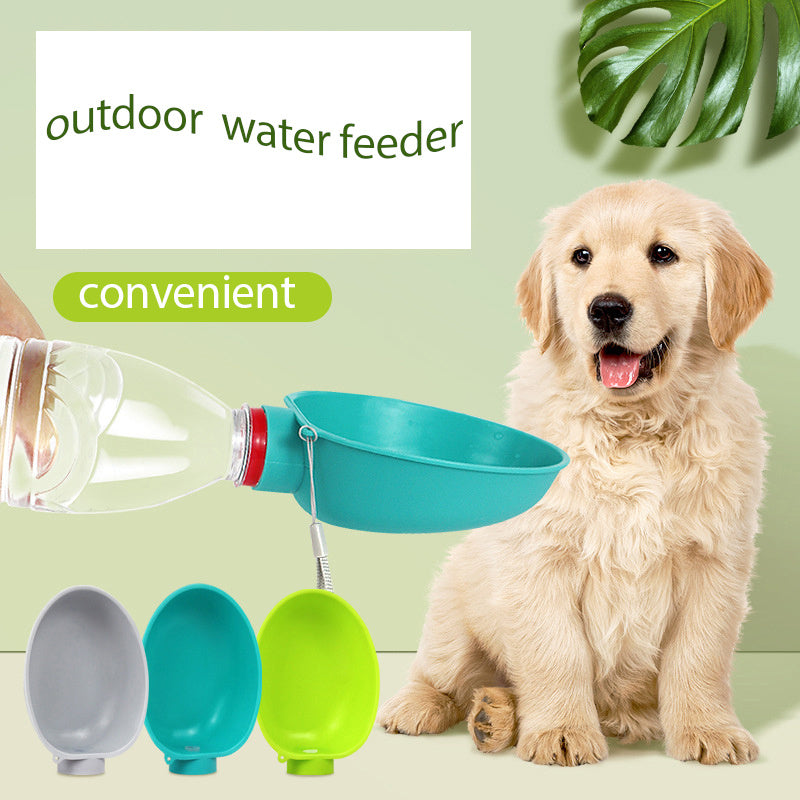 Tragbare Hund Trinknapf Outdoor Wasser Fütterung Haustier Außerhalb Wasser Tasse Hund Wasserkocher Für Kleine Rassen Hunde Haustiere Produkte