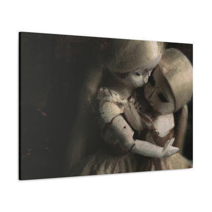 "A Melancholy Tango of Two Dolls" - The Alien Canva