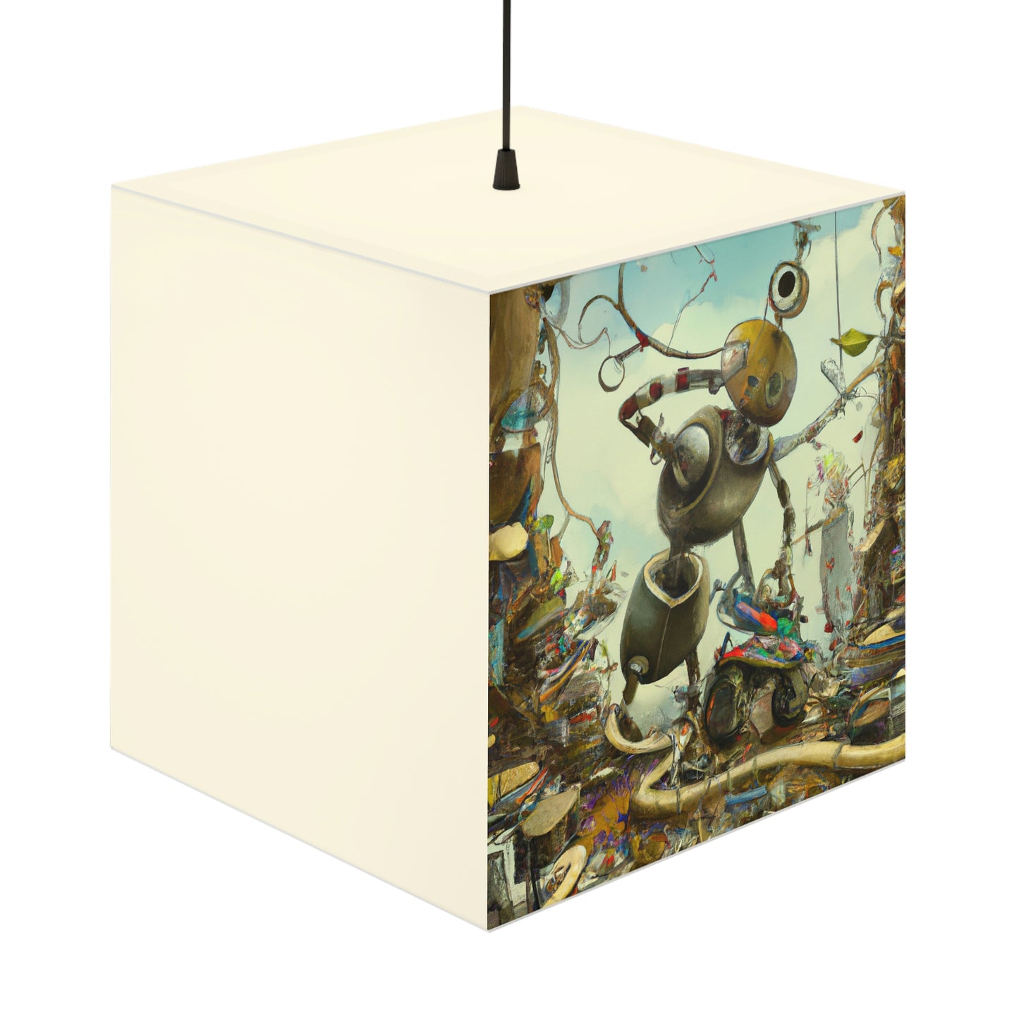 Robot Rejuvenates the Wilds - The Alien Light Cube Lamp