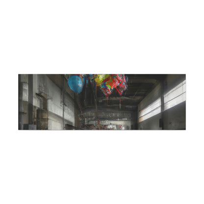 "The Ghostly Gasses of the Balloon Factory" - The Alien Canva