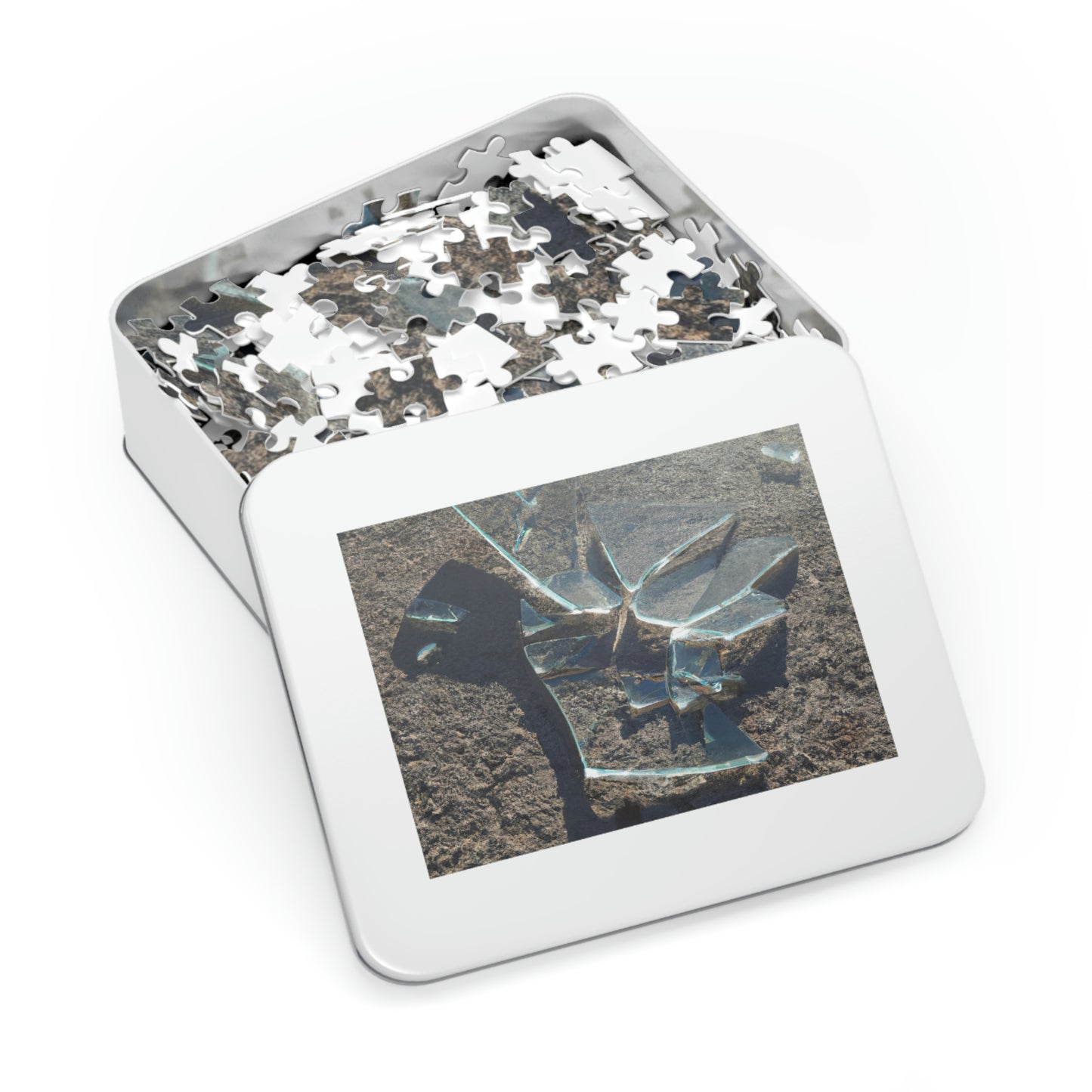 "Glimmer of Broken Glass" - The Alien Jigsaw Puzzle