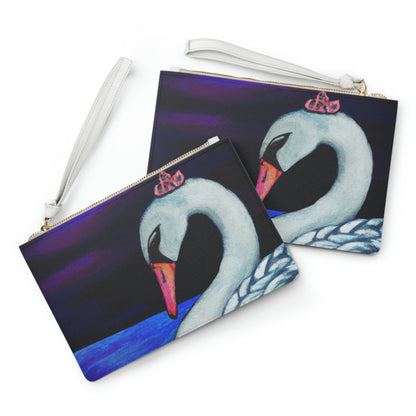 "A Swan's Lament: The Widwed Heavens" - Die Alien Clutch Bag