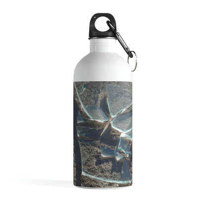 "Glimmer of Broken Glass" - The Alien Stainless Steel Water Bottle