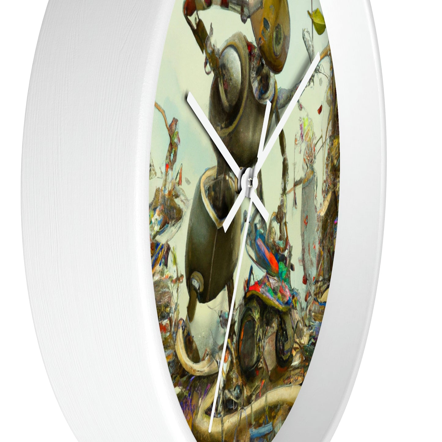 Robot Rejuvenates the Wilds - The Alien Wall Clock