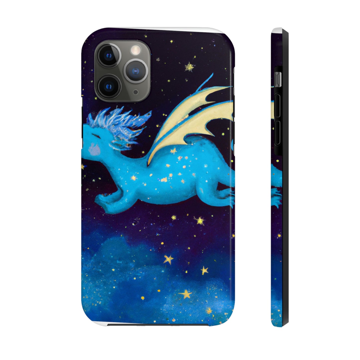 "Drifting Among the Stars: Die Geschichte eines Drachenbabys" - Die Alien Tough Phone Cases