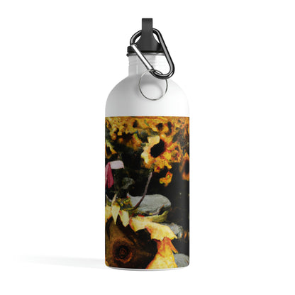 "Lone Sentry of the Sunflower Field" - Die Alien-Wasserflasche aus Edelstahl