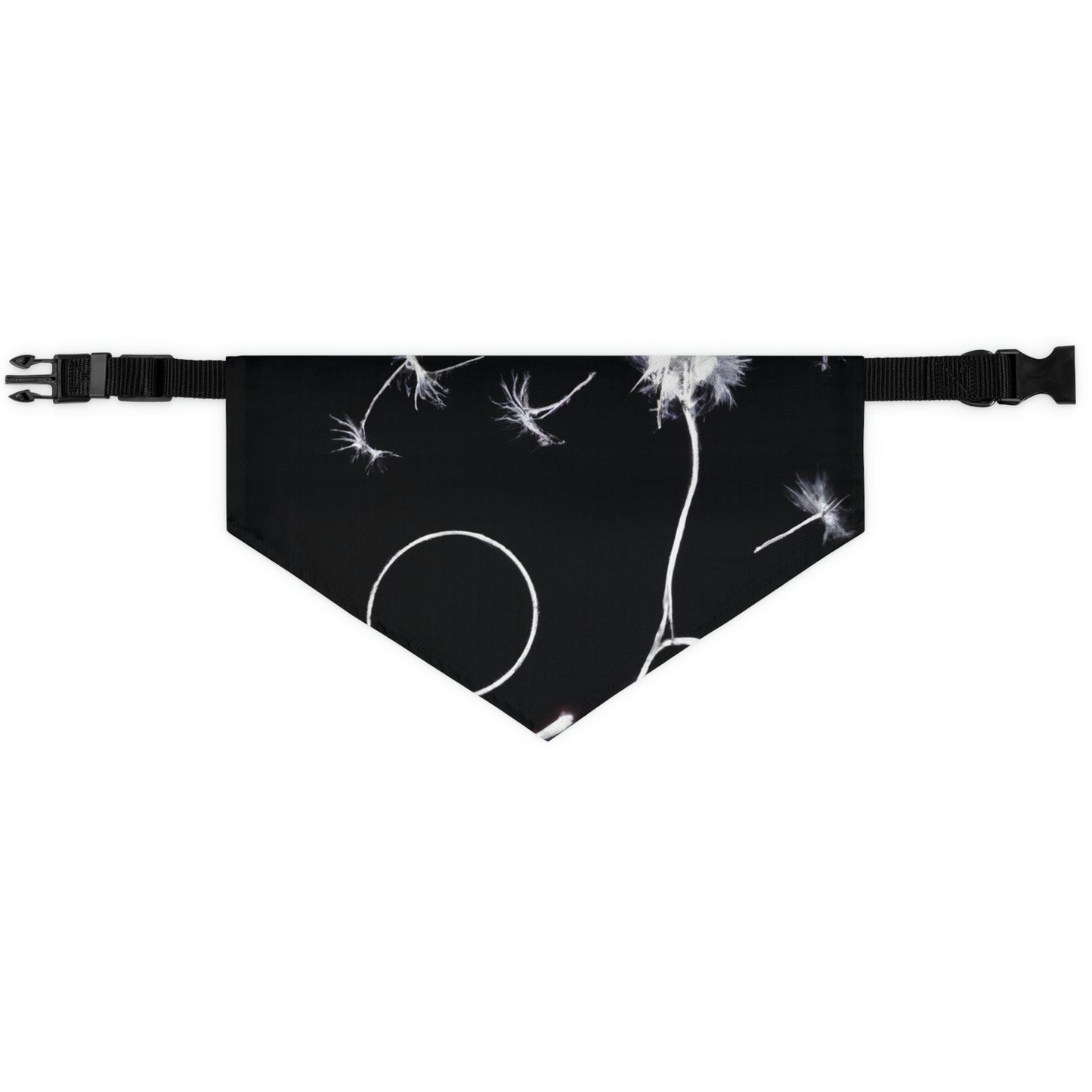 „A Dandelion Flicker in the Midnight Breeze“ – Das Alien-Haustier-Bandana-Halsband